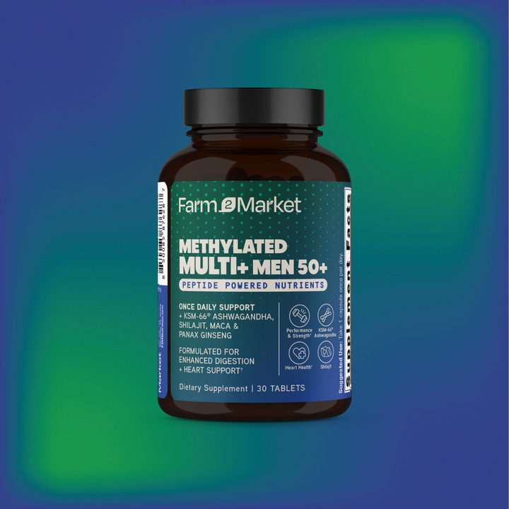 Farm2Market Methylated Multi+ Men 50+